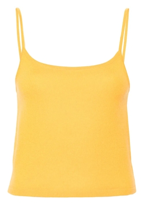 Teddy Cashmere Rapallo cashmere tank top - Yellow