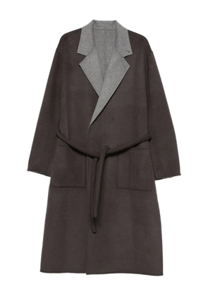 STEIN reversible notched-lapels coats - Grey