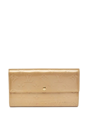 Louis Vuitton Pre-Owned Mahina Monogram leather wallet - Neutrals