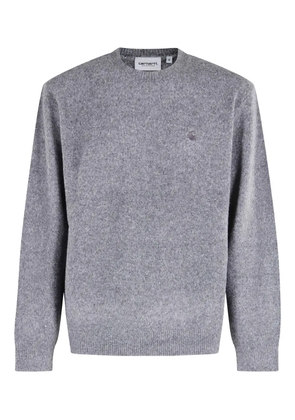 Carhartt WIP logo crew-neck sweater - Grey
