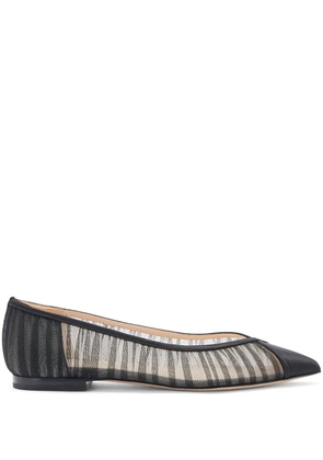 Andrea Wazen 20mm Nora ballerinas - Black