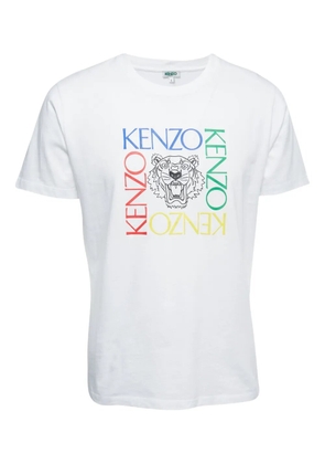 Kenzo Pre-Owned Tiger logo T-shirt - White