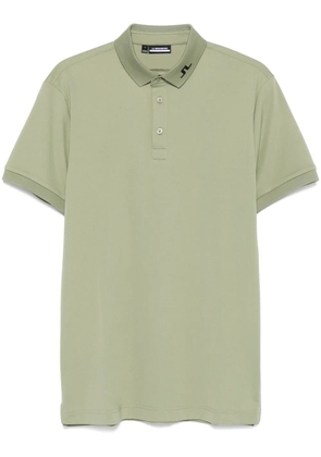 J.Lindeberg KV-print polo shirt - Green