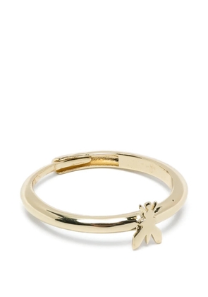 Patrizia Pepe Micro Fly logo ring - Gold