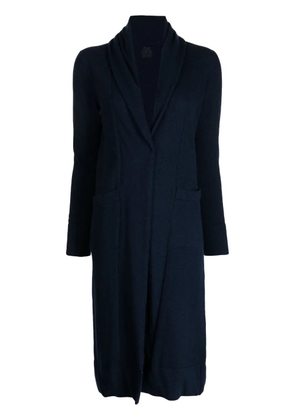 Teddy Cashmere Venzia open-front cashmere cardi-coat - Blue