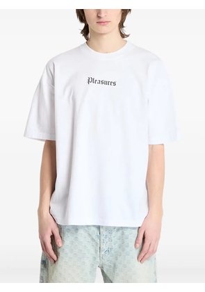Pleasures graphic-print t-shirt - White