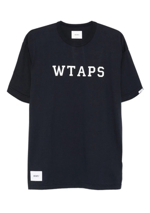 WTAPS Academy 01 logo T-shirt - Blue