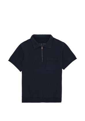 Fortela Yalepm zip pocket polo shirt - Blue