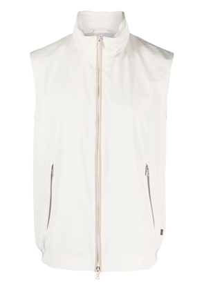Paul & Shark Save The Sea zip-up waistcoat - Neutrals