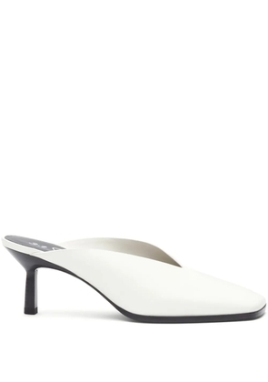 3.1 Phillip Lim 68mm square-toe mules - White