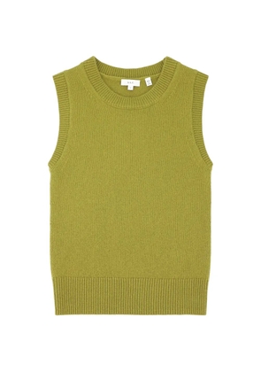 A.L.C. crew-neck knitted vest - Green