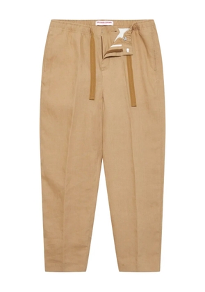 Orlebar Brown Alex tapered linen trousers - Neutrals