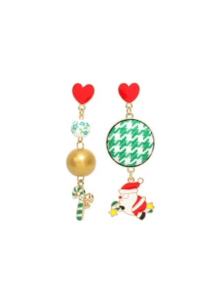 Amir Slama Bijoux Christmas-motif earrings - Gold