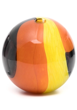 colville X Laguna B marbled glass vase - Black