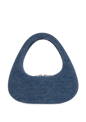 Coperni Swipe denim shoulder bag - Blue