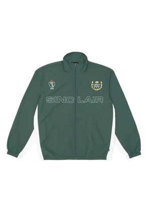 Sinclair paneled embroidered-detail jacket - Green