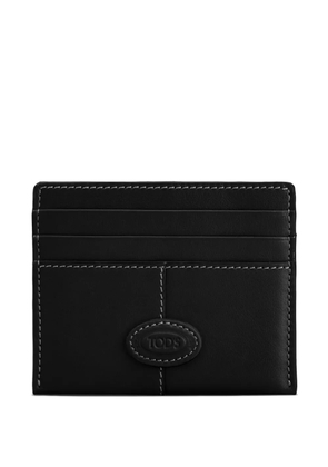 Tod's Piccolo leather card holder - Black