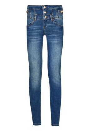 LIU JO buttoned skinny jeans - Blue