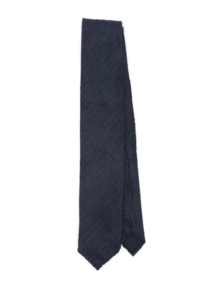 Lardini bouclé tie - Blue