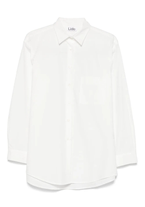 LIDO poplin shirt - White