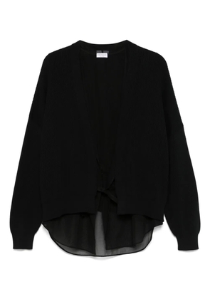 Brunello Cucinelli ribbed-knit cardigan - Black