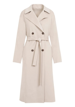 Yves Salomon double-breasted coat - Neutrals