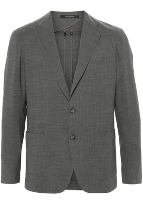 Tagliatore notched-lapels single-breasted blazer - Grey