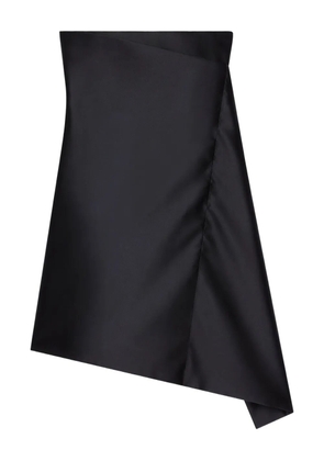 Courrèges One-Minute draped mini dress - Black