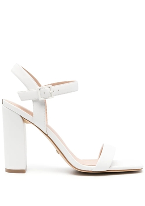 GUESS USA Alibi 105mm faux-leather sandals - White