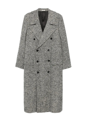 Husbands double-breasted coat - Black