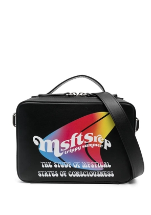 MSFTSrep logo-print tote bag - Black