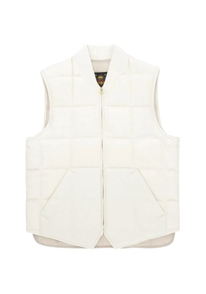 Fortela quilted zip vest - Neutrals