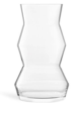 LSA International large Sculpt glass vase (36cm x 21.1cm) - Neutrals