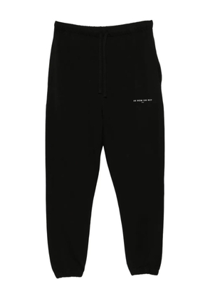 Ih Nom Uh Nit logo-print track trousers - Black