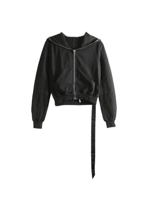 Rick Owens DRKSHDW zip-up hoodie - Black
