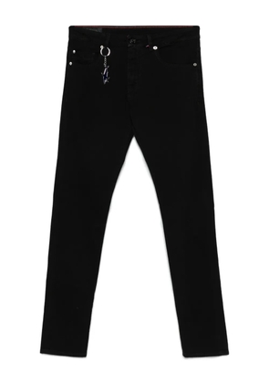 Paul & Shark key-chain detail trousers - Black