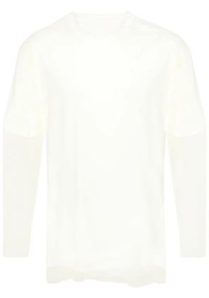 Jil Sander layered long-sleeve T-shirt - White