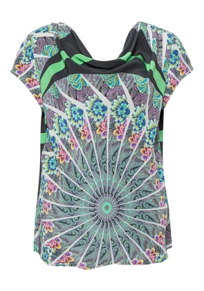 Etro Pre-Owned paisley floral t-shirt - Green