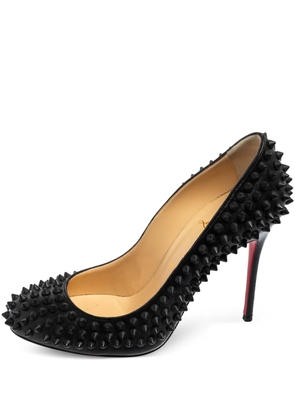 Christian Louboutin Pre-Owned 95mm spike-embellished pumps - Black