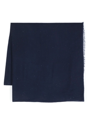 Faliero Sarti Raissa sequin-embellished scarf - Blue