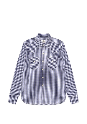 Fortela Texana chest-pocket shirt - Blue