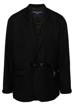 Comme des Garçons Homme adjustable waist strap jacket - Black