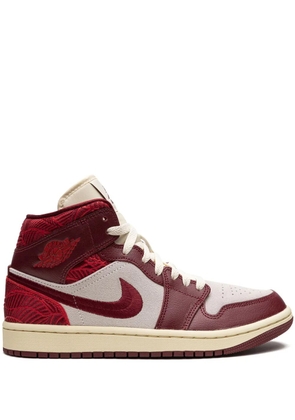Jordan Air Jordan 1 Mid 'Tiki Leaf' sneakers - Red