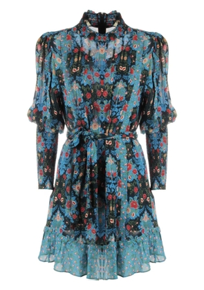 FARM Rio Arabesque midi dress - Blue