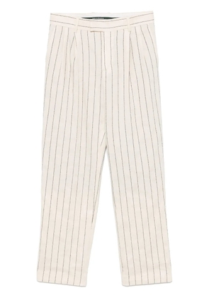 Drôle De Monsieur striped trousers - Neutrals