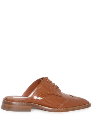 Victoria Beckham Spazzolato oxford shoes - Brown