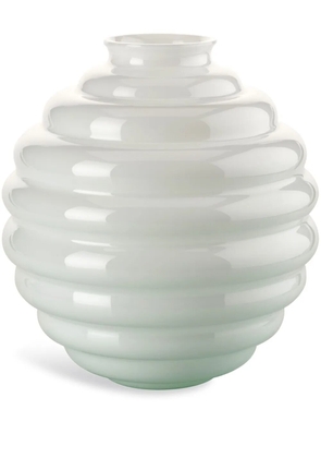 Venini Deco glass vase - White