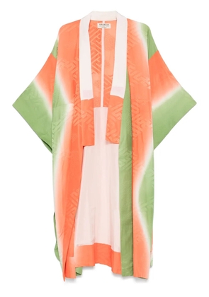 A.N.G.E.L.O. Vintage Cult 1960s pre-owned full-jacquard kimono - Orange