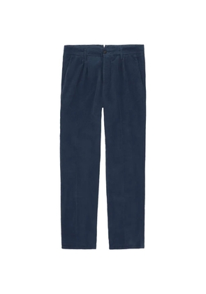 Fortela corduroy welt-pocket trousers - Blue