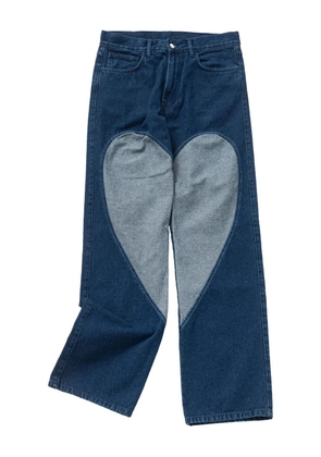 CARNE BOLLENTE Lovepants panel jeans - Blue